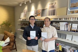 「職人さんの汗と夢」代表　杉村喜美雄様が来社してくださいました