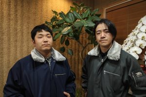 新しいユニフォームが届きました